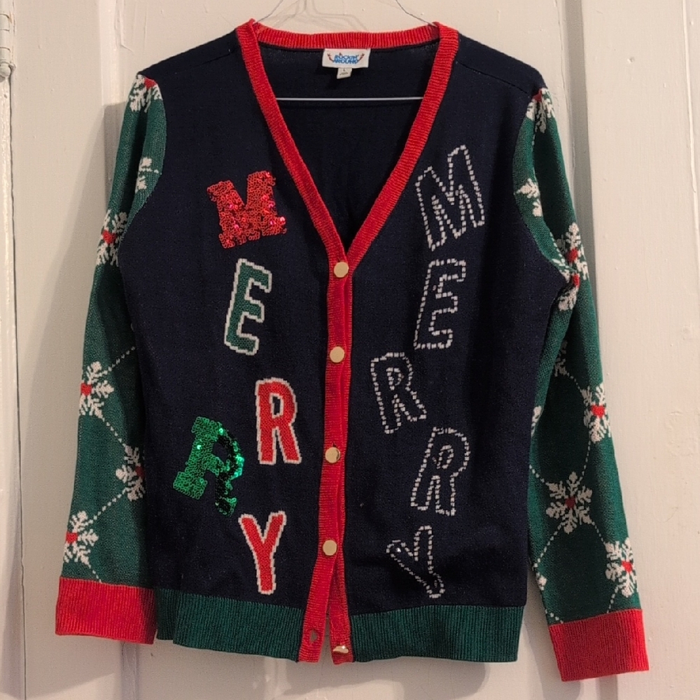 Ugly Christmas Sweater 🎄Ladies-large